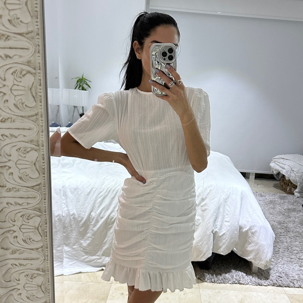 Lioness Poof Midi Dress